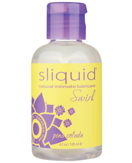 Shop Sliquid Naturals Swirl Lubricant - 4.2 oz Pina Colada online