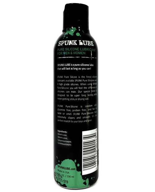 Order Spunk Pure Silicone Lube - 8 oz online