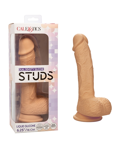Shop Studs Dual Density Silicone 6.25" Dildo - Ivory online