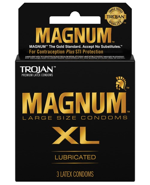Shop Trojan Magnum XL - Pack of 3 online