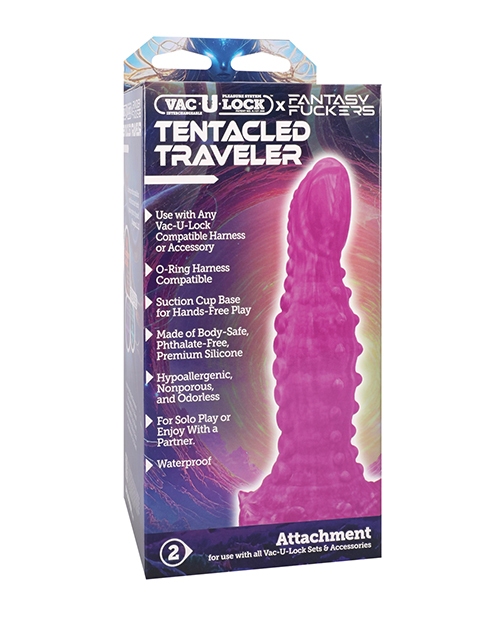 Shop Vac-U-Lock x Fantasy Fuckers Tentacled Traveler - Pink online