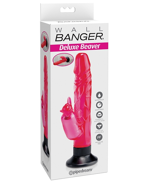 Shop Wall Bangers Deluxe Beaver Vibe Waterproof - Pink online