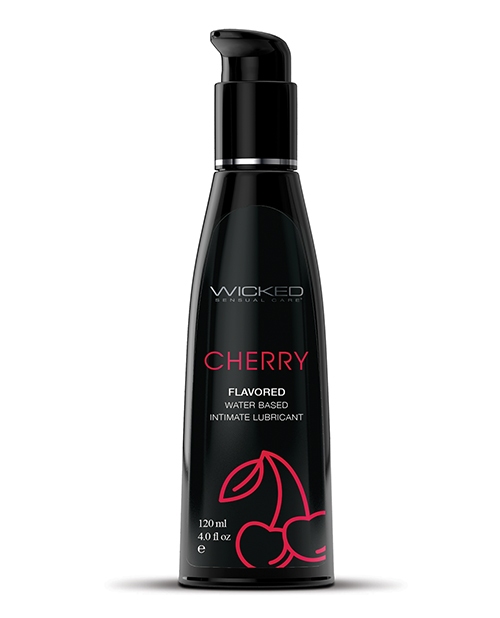 Shop Wicked Sensual Care Aqua Water Based Lubricant - 4 oz Cherry online