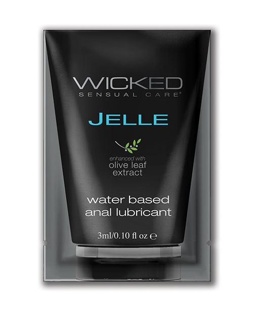 Shop Wicked Sensual Care Jelle Water Based Anal Lubricant - .1 oz Fragrance Free online