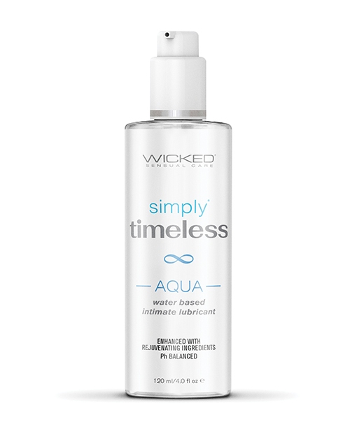 Shop Wicked Sensual Care Simply Timeless Aqua Water Based Lubricant - 4 oz online