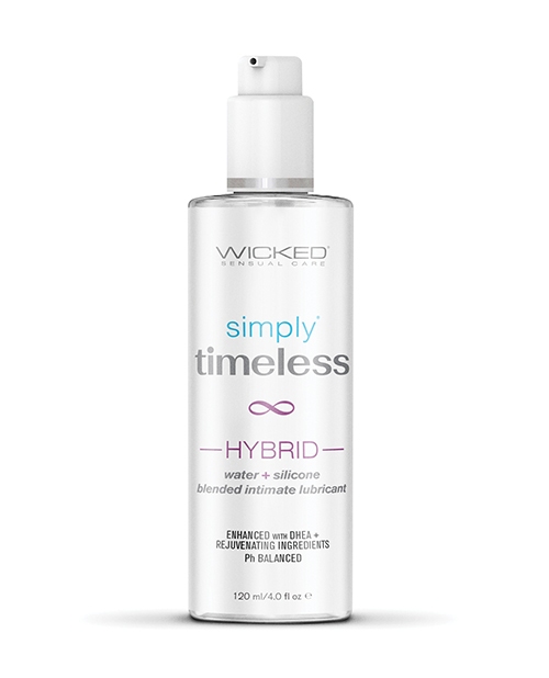 Shop Wicked Sensual Care Simply Timeless Hybrid Water & Silicone Lubricant - 4 oz online