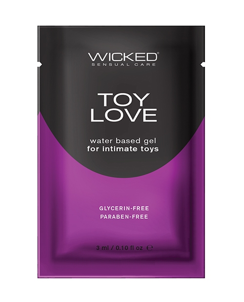 Shop Wicked Sensual Care Toy Love Water Based Lubricant - .1 oz Fragrance Free online