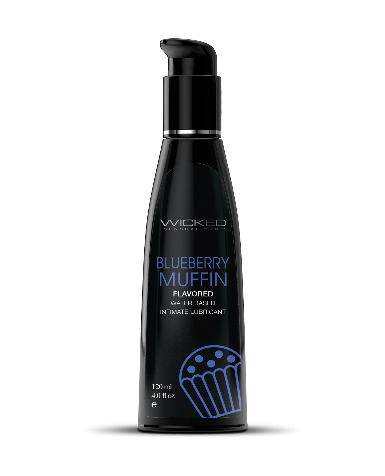 Shop Wicked Sensual Care Water Based Lubricant - 4 oz Blueberry Muffin online