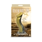 9 inch Dildo by Icon Brands in Gold shown for use by Her or Him
