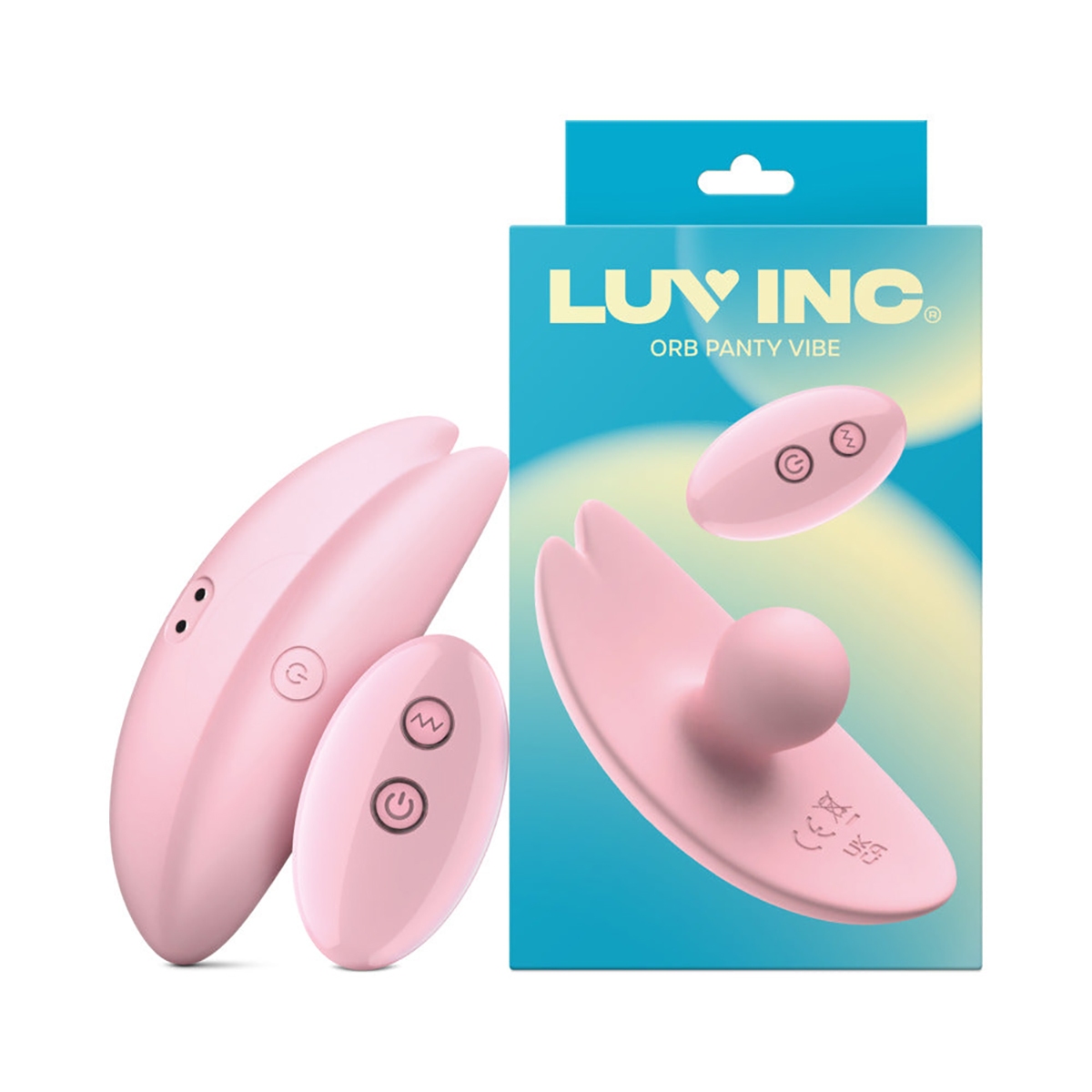 Light Pink Pv35: Orb Panty Light by Luv Inc