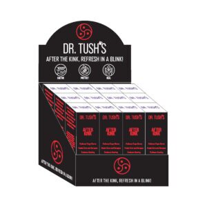 Dr. Tush's After Kink 12-Pack Display Intimate Cleanser
