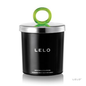 LELO Flickering Touch Massage Candle Snow Pear & Cedarwood Massage Candle