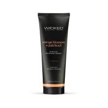 Buy and try Wicked Massage Cream Orange Patchouli 4Oz intimate lotion for daily self care by Wicked Sensual Care
