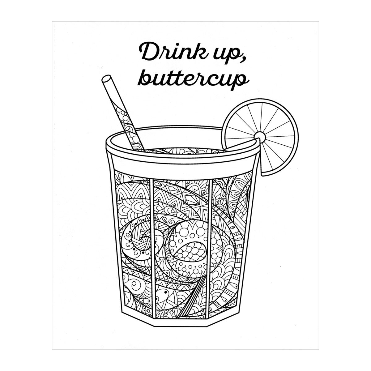 Buy Positive Sh*t to Color Yourself Happy Cheer the F*ck Up Coloring Book book for her.