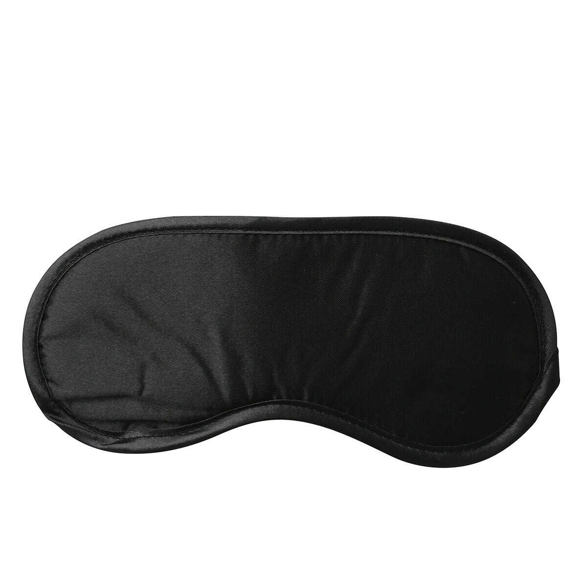 S M Satin Blindfold Black luxury blindfold for adult sensory play