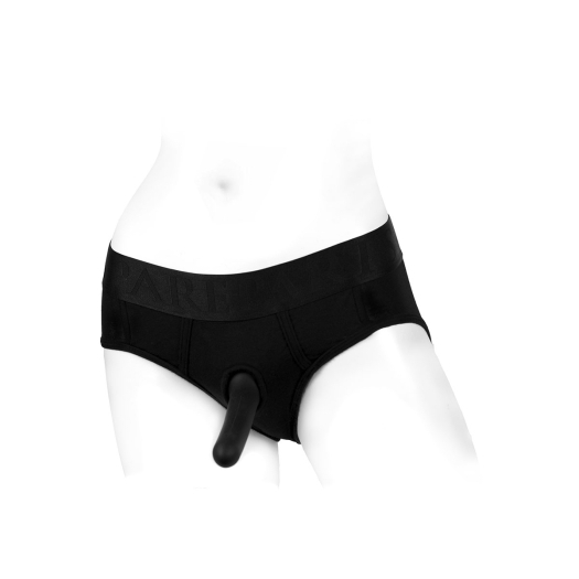 S Tomboi Rayon Brief Harness Dildo Black Size is crafted for adults who value luxury design and a tailored, body-aware experience
