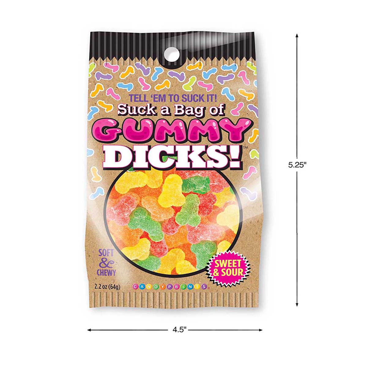 Buy  Suck A Bag Of Gummy Dicks 4oz Bag book for her.