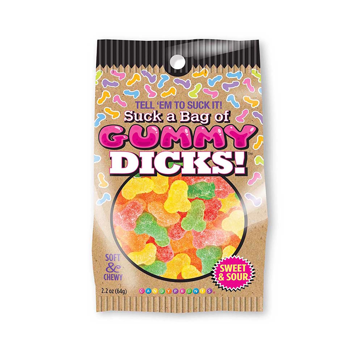 Buy  Suck A Bag Of Gummy Dicks 4oz Bag book for her.