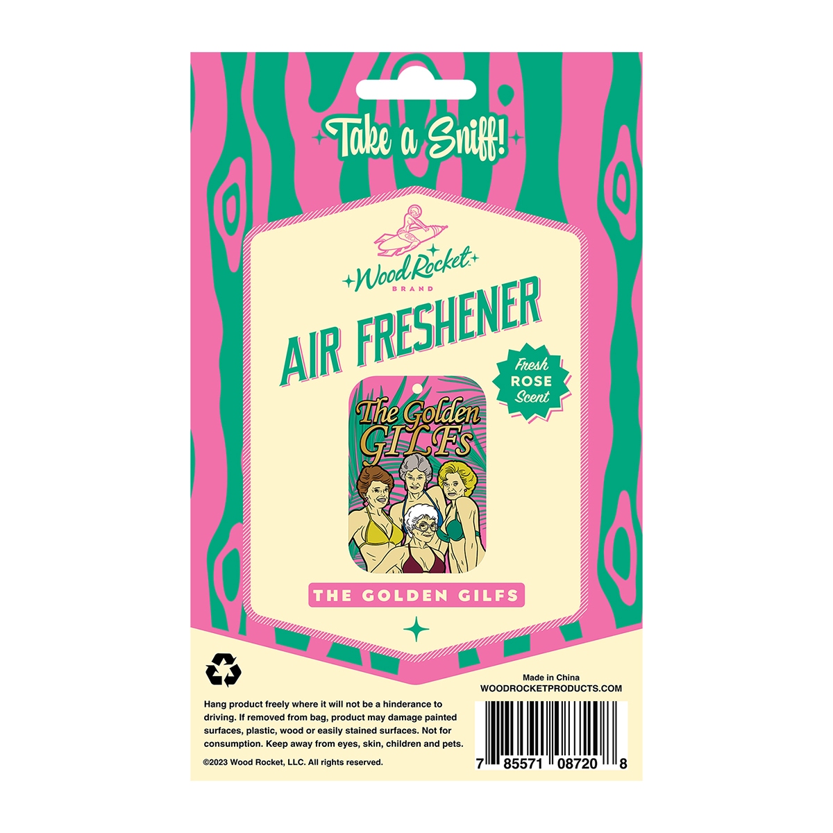 Buy  Wood Rocket Air Freshener Golden GILFS book for her.