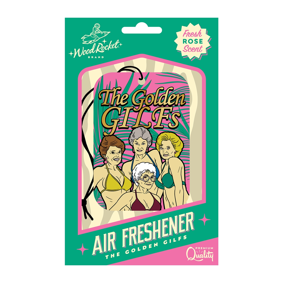 Buy  Wood Rocket Air Freshener Golden GILFS book for her.