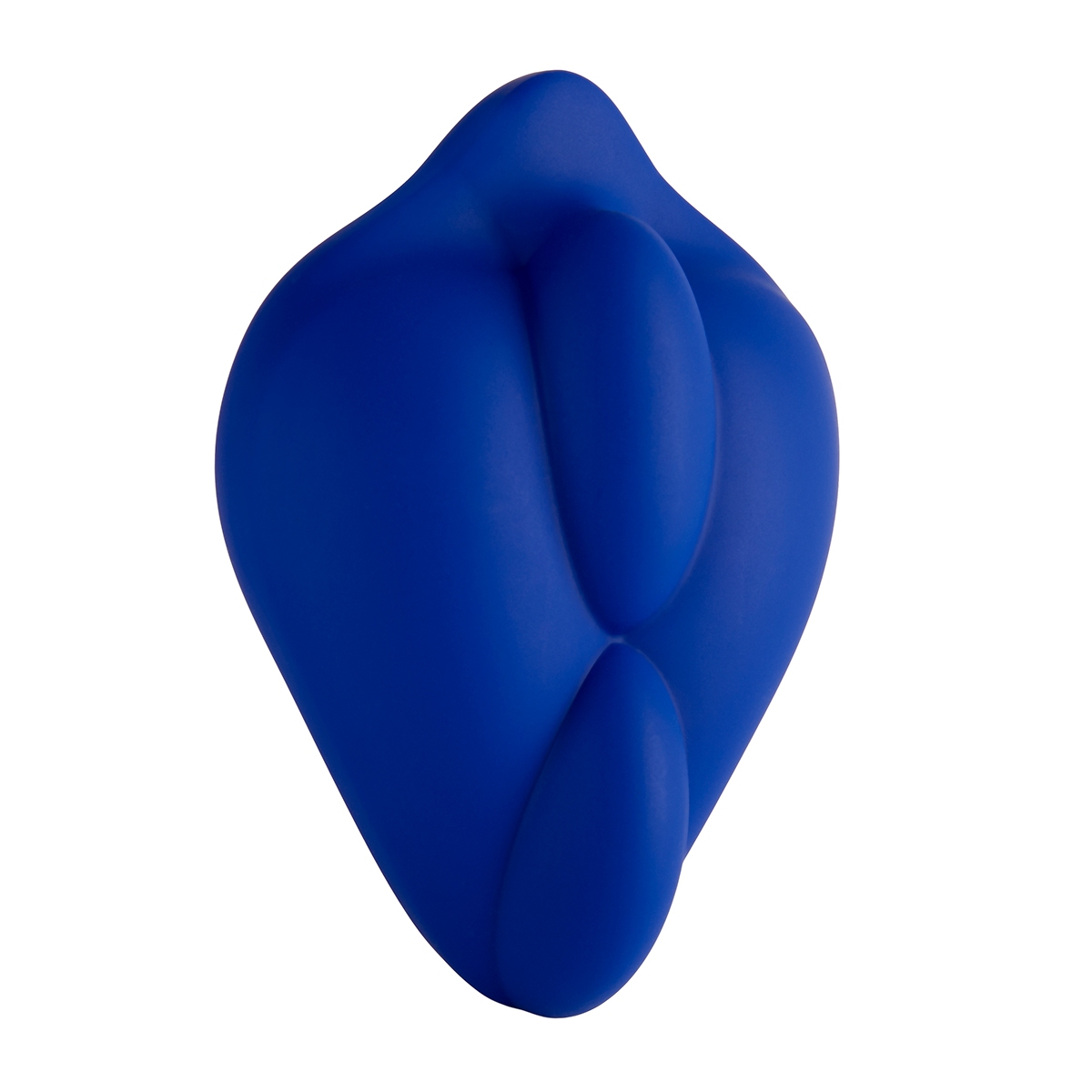 Close-up of the Midnight Blue Banana Pants vibrator for texture detail