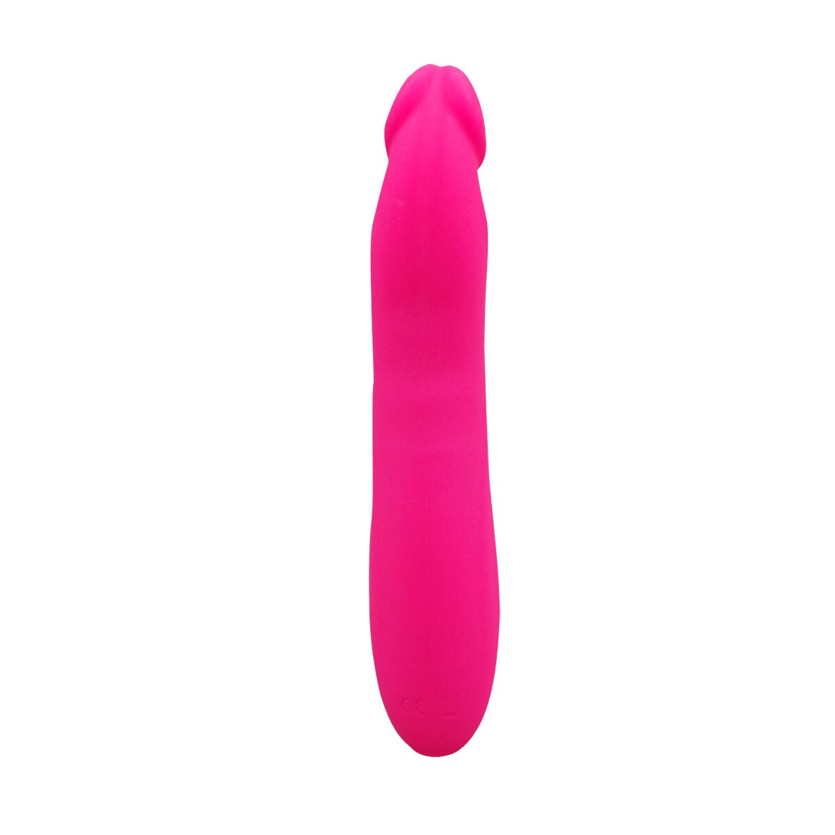 Close-up of the Pink Femme Funn vibrator for texture detail