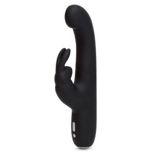 Black Happy Rabbit Vibrator Slimline G-Spot