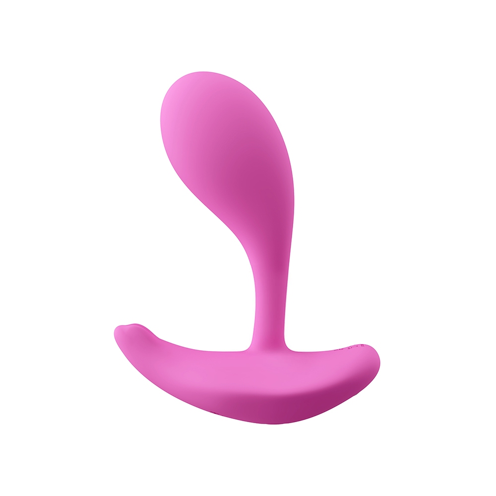 Angled view of the  Honey Play Box vibrator designed for intimate use