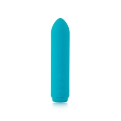 Teal Je Joue vibrator Classic shown in hand for scale