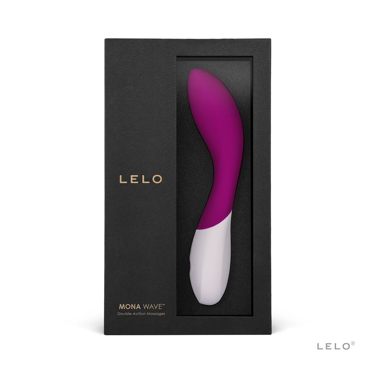 Close-up of the  LELO vibrator for texture detail