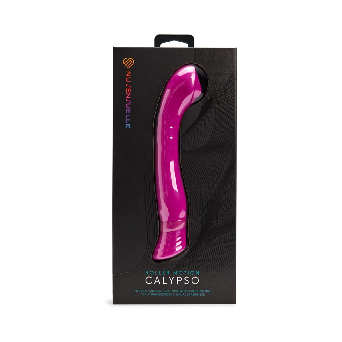 Angled view of the  Nu Sensuelle vibrator designed for intimate use