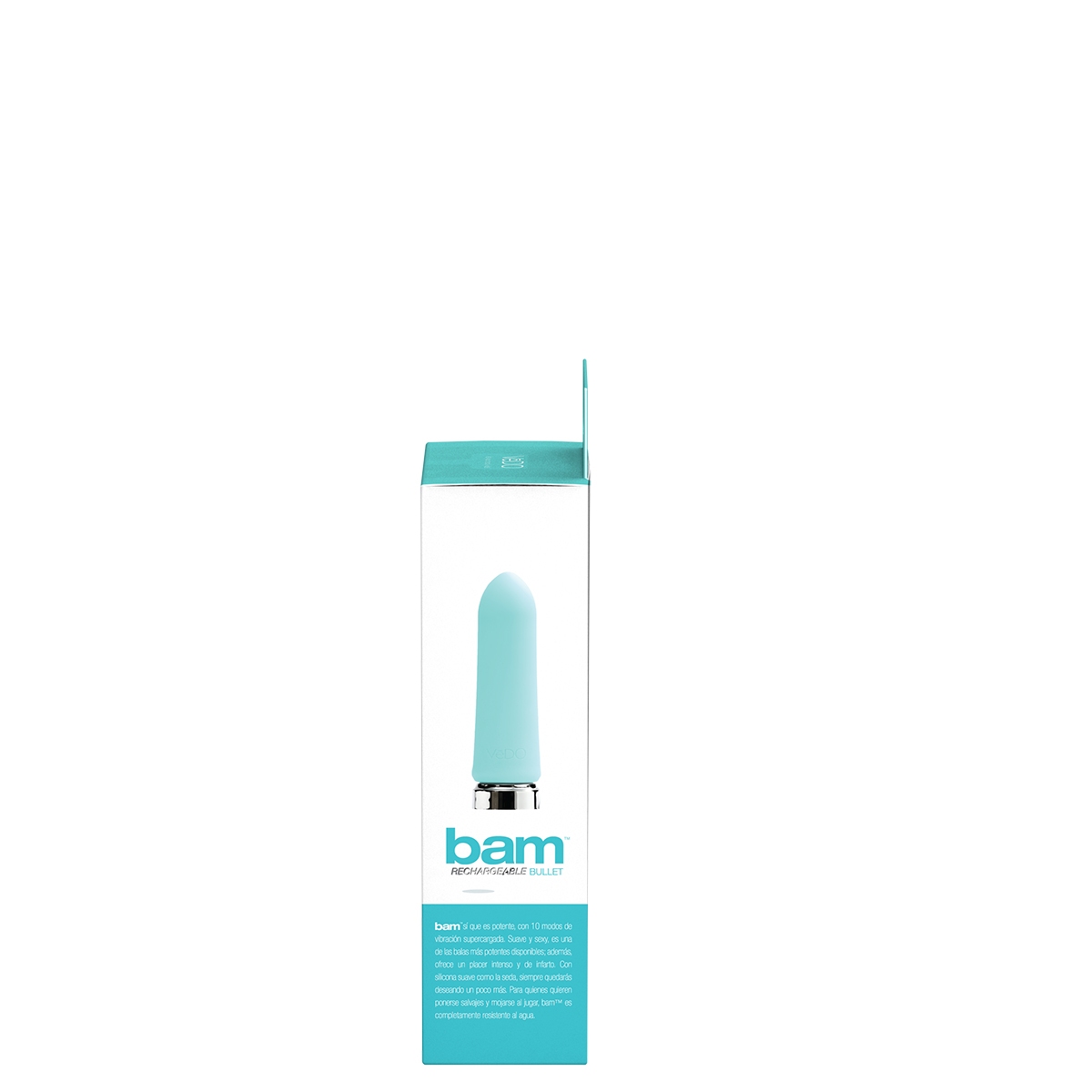 Product image of the Turquoise VeDO vibrator on clean background