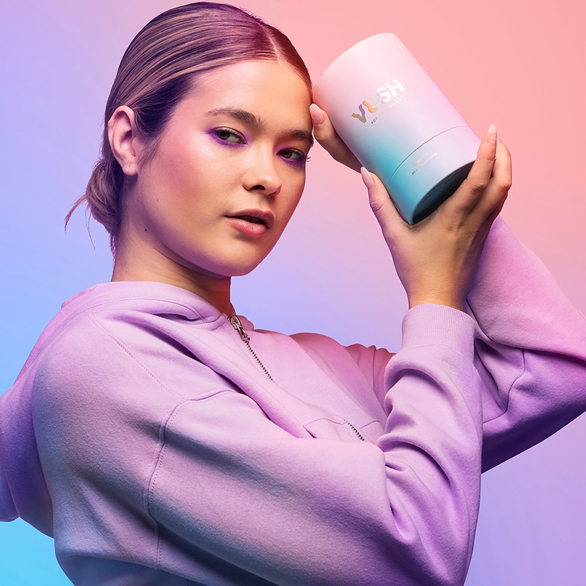 Close-up of the  VUSH vibrator for texture detail