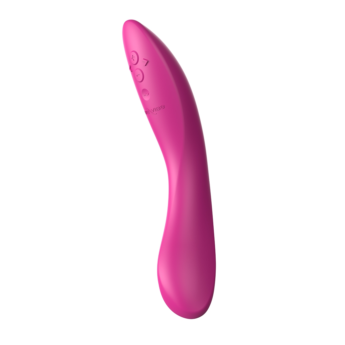 We-Vibe vibrator Rave 2 Fuchsia shown in hand for scale