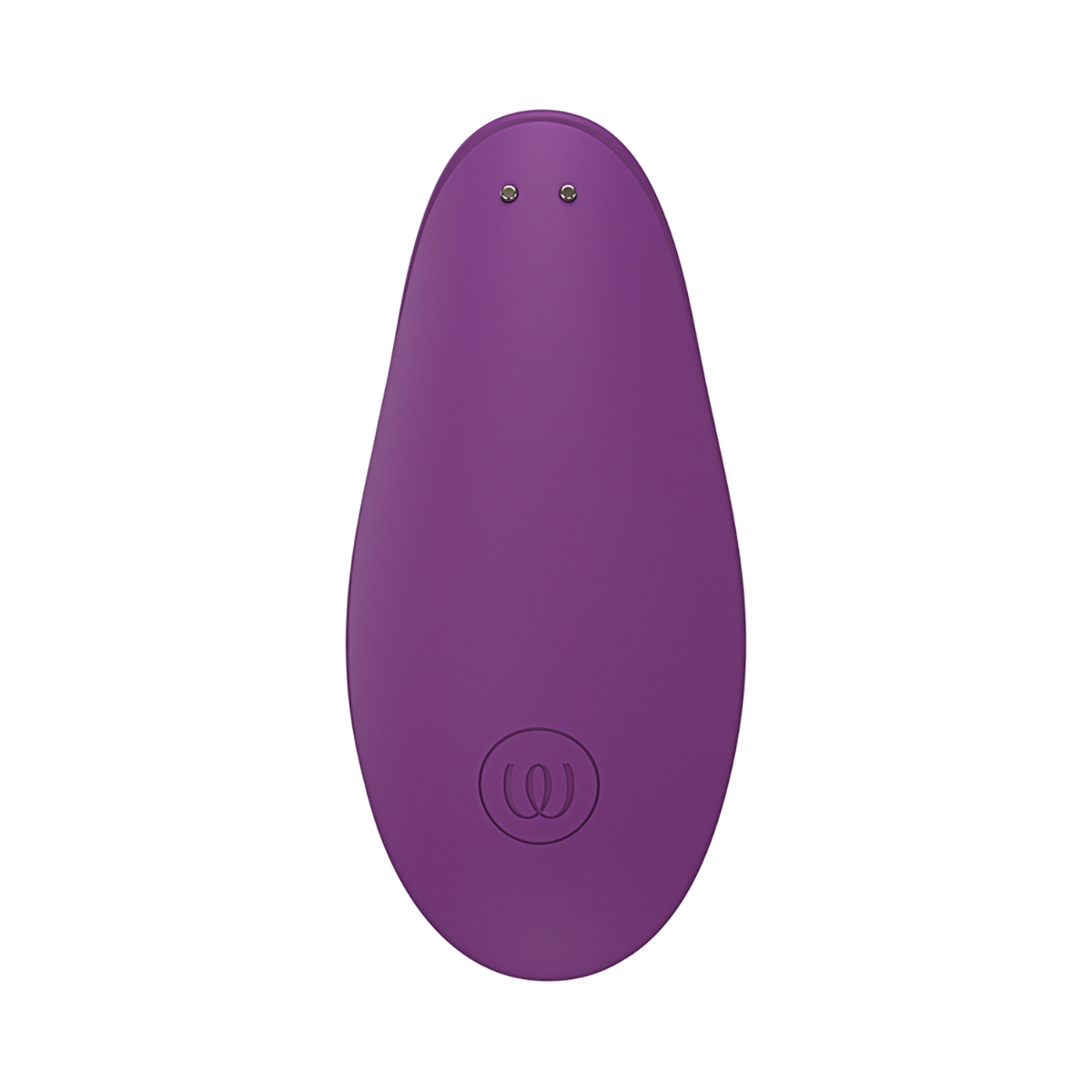 Waterproof design shown in the Purple Womanizer vibrator