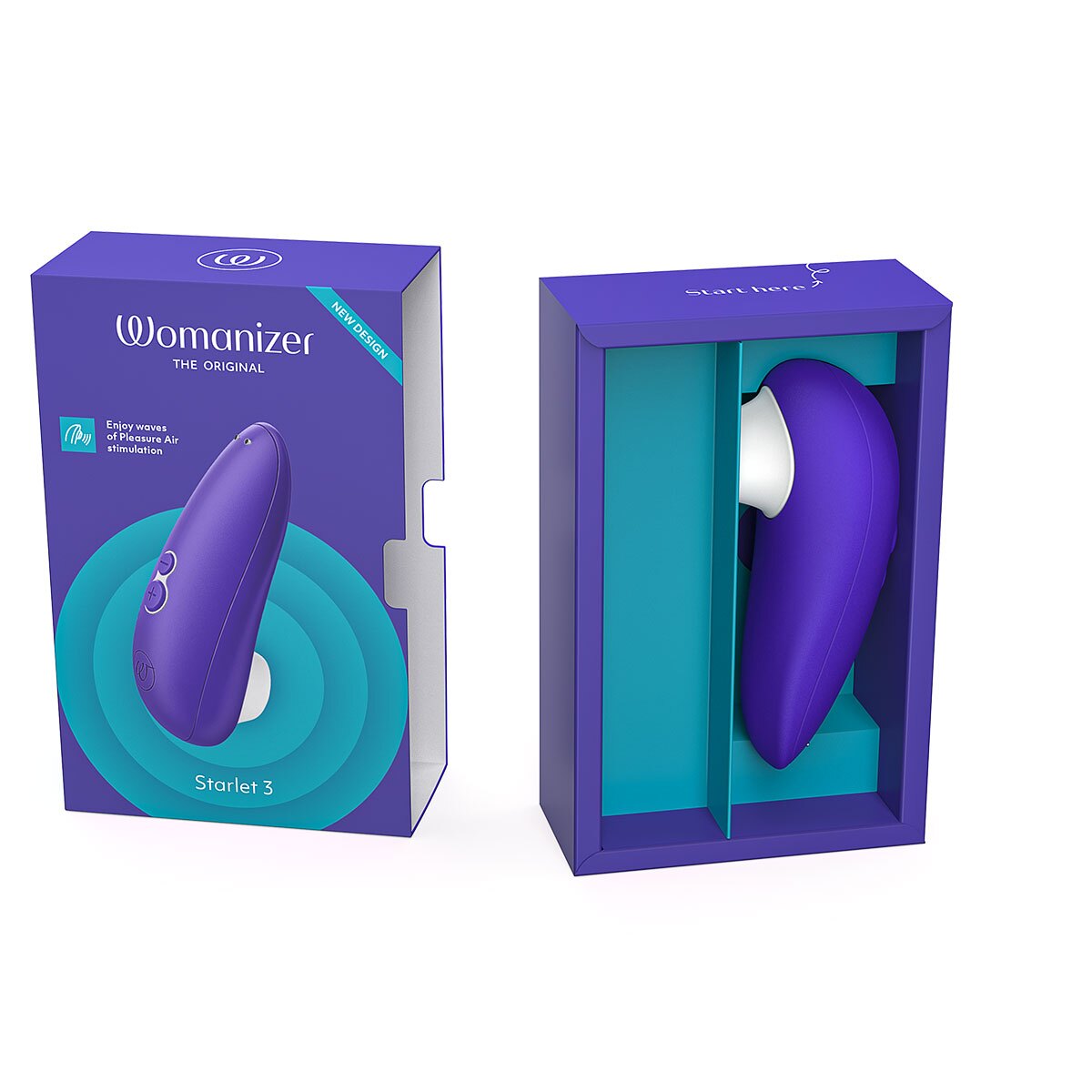 Product image of the  Womanizer vibrator on clean background