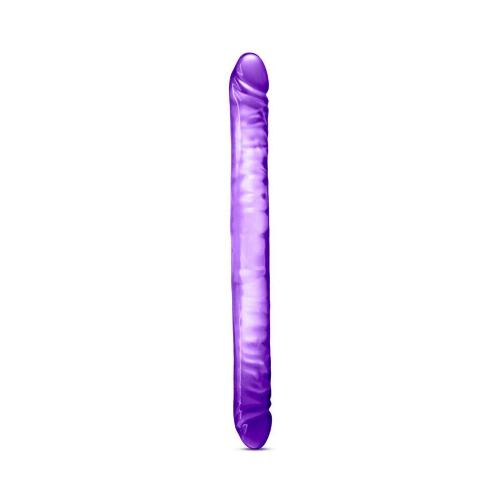 18 inch Dildo from Blush in Purple designed for anal sex with Her or Him