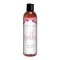 Bottle of 2 oz Water Based Lube Intimate Earth showing clean, lightweight formula