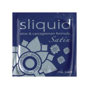 5 ml Plant Based Lube Sliquid Satin Foils 200ct