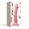 Dildo by Lovely Planet in Rose Gold shown for use by Her or Him