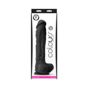 10 inch Dildo NS Novelties Black Colours Pleasures