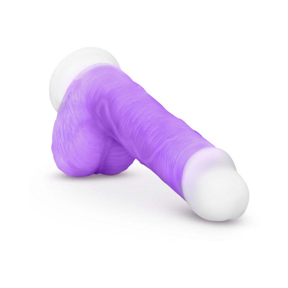 8 inch Dildo from Blush in Hot Pink Magenta Fuchsia designed for anal sex with Her or Him