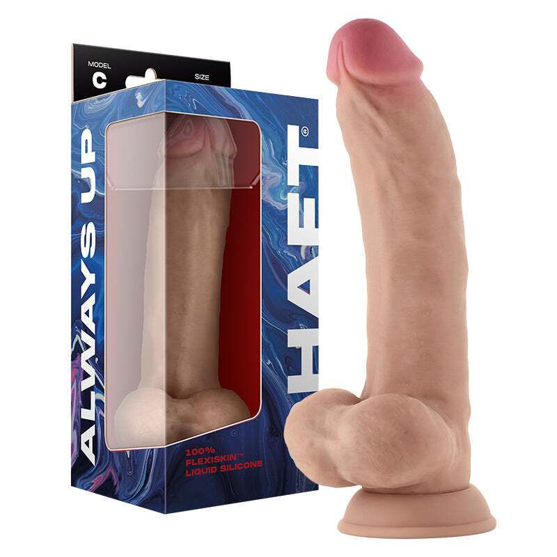 9.5 inch Dildo by Shaft in Vanilla Ivory Beige shown for use by Her or Him