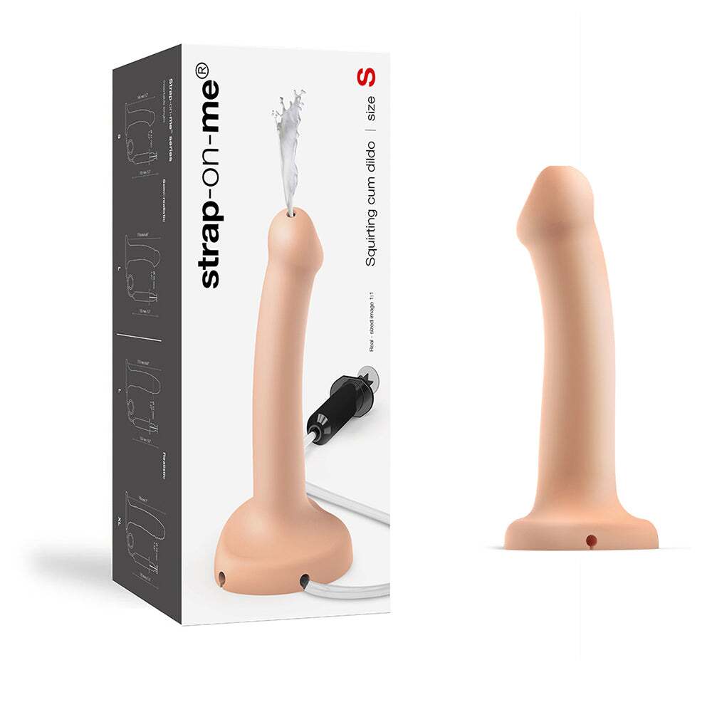 Dildo by Lovely Planet in Vanilla Ivory Beige shown for use by Her or Him