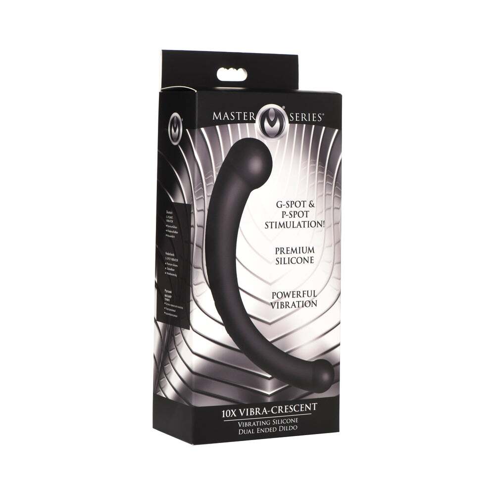 Dildo by XR Brands in Black shown for use by Her or Him