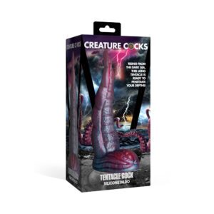 Dildo XR Brands Multi-Color Creature Cocks Tentacle Cock Silicone