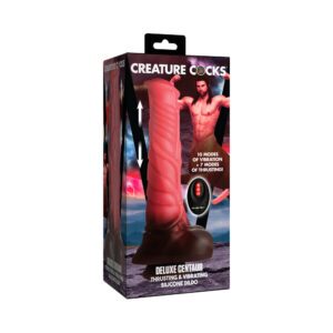 Dildo XR Brands Multi-Color Creature Cocks Centaur Thrusting & Vibrating Silicone with Remote Control