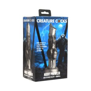 Dildo XR Brands Gray Creature Cocks Night Prowler Silicone S