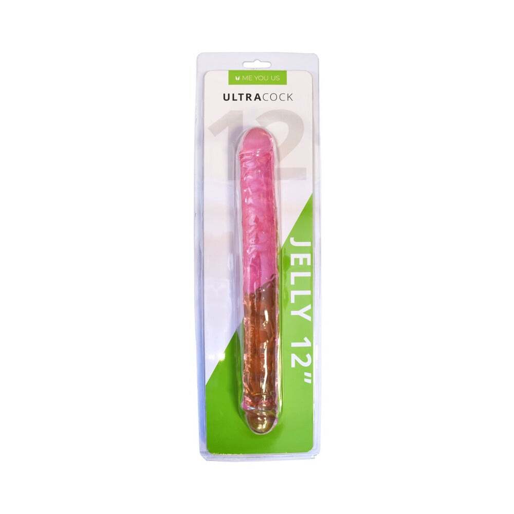 12 inch Dildo by Me You Us in Light Pink shown for use by Her or Him