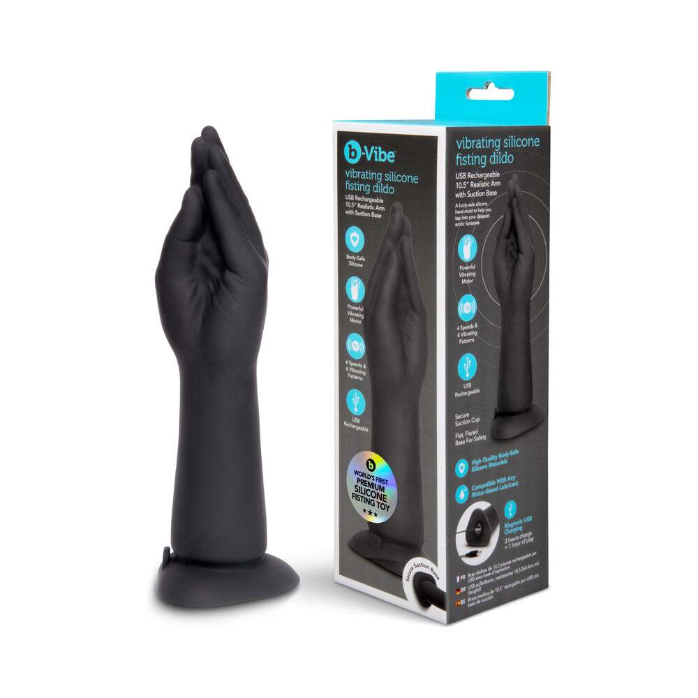 Dildo by b-Vibe in  shown for use by Her or Him